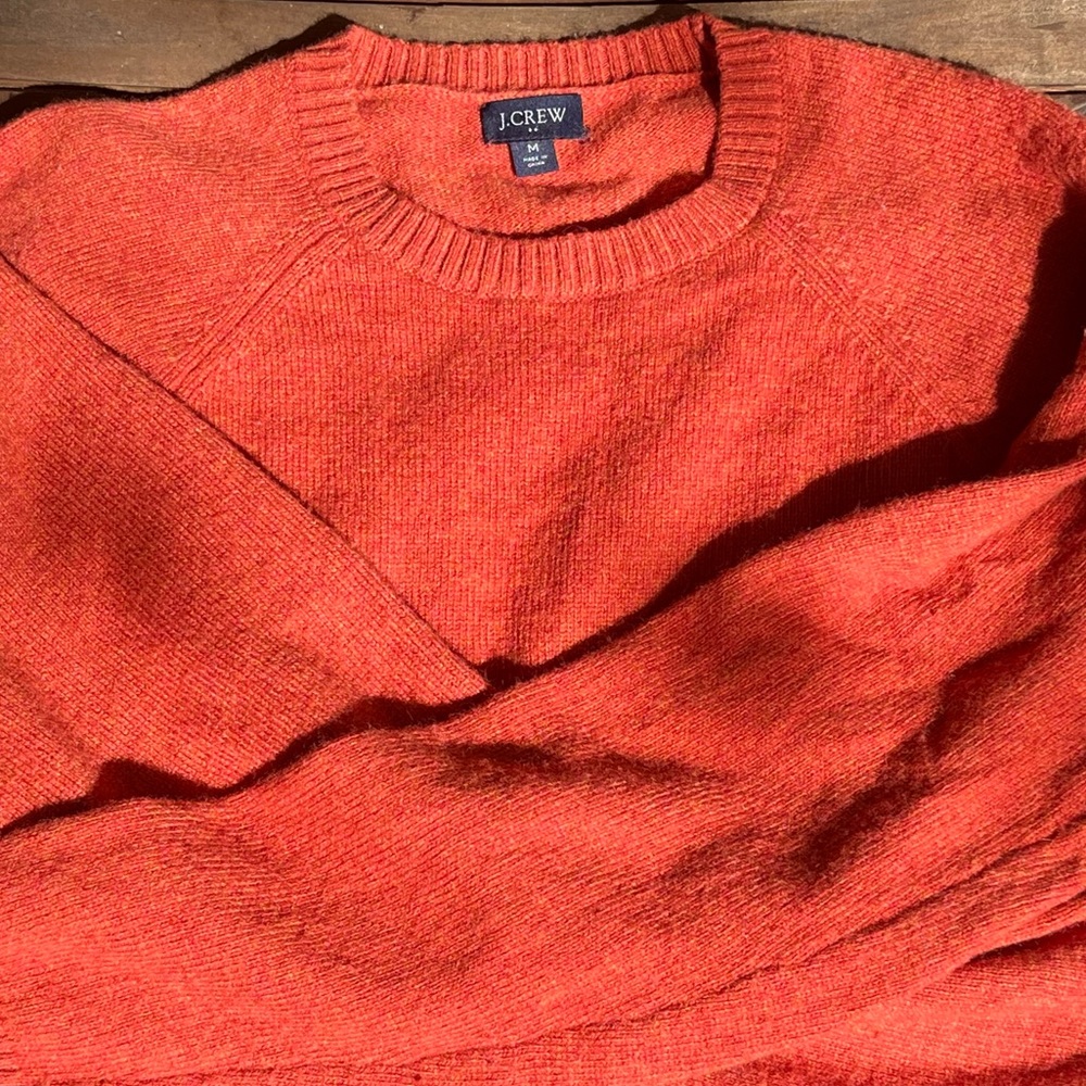 J Crew wool blend sweater, size medium